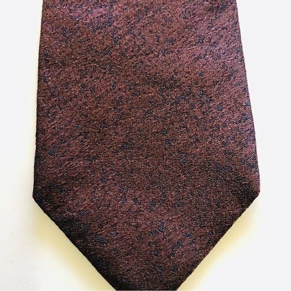 Theory burgundy thin/Skinny Necktie/Tie  - Picture 2 of 4